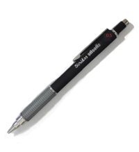 Scrikss Atlantis Silgili Metal Metalik Siyah 0.5 mm Versatil Kalem