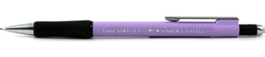 Faber-Castell Grip 1345 Silgili Metal Metalik Lila 0.5 mm Versatil Kalem