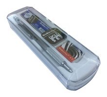 Scrikss Graph-X Silgili Metal Metalik Gri 0.7 mm Versatil Kalem
