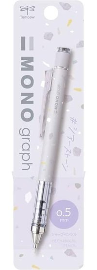 Tombow Mono Graph Terrazzo Metal Metalik Pembe 0.5 mm Versatil Kalem