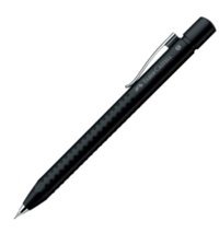 Faber-Castell Grip Silgili Metal Metalik Siyah 0.7 mm Versatil Kalem