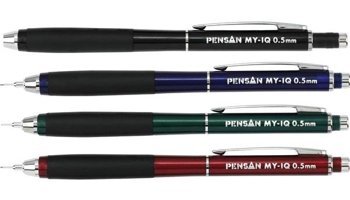 Pensan My Iq Silgili Metal Metalik Bordo 0.5 mm Versatil Kalem
