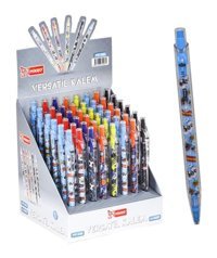 Mikro MP-336E-48 Silgili Silikon Neon Çok Renkli 0.7 mm Versatil Kalem