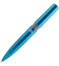 Faber-Castell Bold Silgili Metal Metalik Mavi 0.7 mm Versatil Kalem