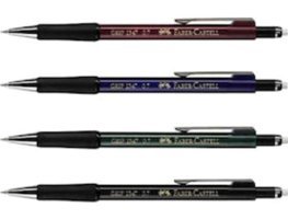Faber-Castell Grip Silgili Metal Metalik Çok Renkli 0.5 mm Versatil Kalem