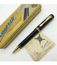 Kaweco Dia2 Twist 10000553 Silgili Aliminyum Metalik Siyah 0.7 mm Versatil Kalem