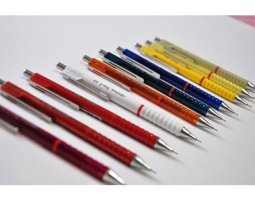 Rotring Tikky 2 Silgili Krom Metalik Kahverengi 0.5 mm Versatil Kalem