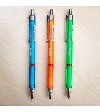 Rotring Visuclick Silgili Krom Metalik Çok Renkli 0.7 mm Versatil Kalem