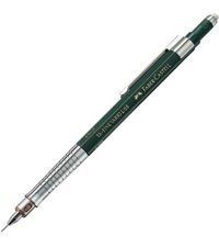 Faber-Castell Tk Fine Silgili Metal Metalik Yeşil 0.3 mm Versatil Kalem