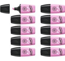 Stabilo Pastellove Mini 10'lu Pastel Fuşya Kesik Uçlu Fosforlu Kalem