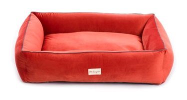 Pet Comfort Golf Vita Yıkanabilir Büyük Irk İç Mekan Köpek Yatağı Kırmızı