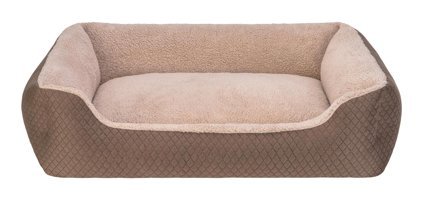 Pet Comfort Bravo Yıkanabilir Orta Irk İç Mekan Köpek Yatağı Bej-Kahverengi