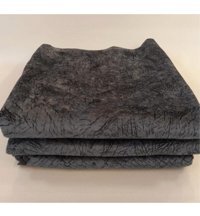 Madame Clean Home Kadife Süngerli Çizgili Gri Tekli Koltuk Örtüsü 170x220 cm