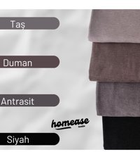 Homease Şönil Polar Süngersiz Armürlü Kahverengi Tekli Koltuk Örtüsü 175x215 cm