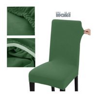 Abeltrade Polyester Likralı Süngersiz Düz Giydirmeli Lastikli Haki Dörtlü Koltuk Örtüsü 35x100 cm