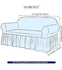 Elgeyar Polyester Bürümcük Jakarlı Süngersiz Armürlü Giydirmeli Siyah Üçlü Koltuk Örtüsü 140x175 cm