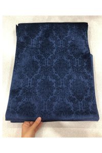 Turkanlar Home Kadife Polar Süngerli Geometrik Desenli Su Geçirmez Lacivert Tekli Koltuk Örtüsü 180x200 cm