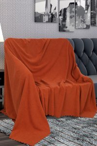 As Homes Şönil Süngersiz Düz Kiremit Tekli Koltuk Örtüsü 175x215 cm