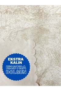 Basic Creation Kadife Süngerli Bej Tekli Koltuk Örtüsü 170x210 cm