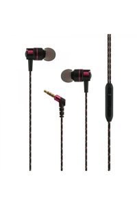 Nettech Yuji Y992 Silikonlu Mikrofonlu 3.5 Mm Jak Kablolu Kulaklık Siyah