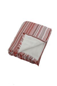 Buldan Pamuklu - Polyester Kanvas Jakarlı Süngersiz Armürlü Turuncu Üçlü Koltuk Örtüsü 180x240 cm