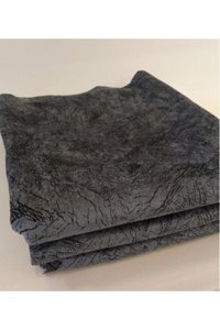Deneme Zamanı Polyester Polar Jakarlı Süngerli Antrasit Üçlü Koltuk Örtüsü 175x210 cm
