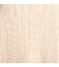 Evidea Pamuklu - Polyester Kanvas Jakarlı Süngersiz Armürlü Bej Tekli Koltuk Örtüsü 130x170 cm