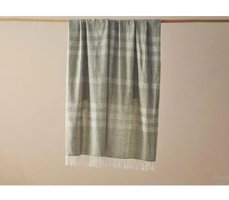 English Home Lola Akrilik Kanvas Saçaklı Süngersiz Armürlü Bordo Tekli Koltuk Örtüsü 130x170 cm