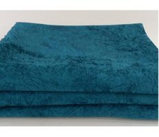 Hilal Home Kadife Süngerli Çizgili Mavi Tekli Koltuk Örtüsü 170x240 cm