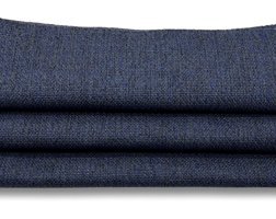 Fabric Hill's Prime Keten Polyester Lacivert Koltuk Örtüsü 100x140 cm