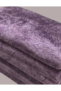 Kkdizayn Jakarlı Süngerli Çizgili Mor Tekli Koltuk Örtüsü 180x220 cm