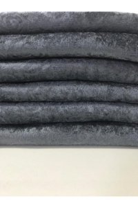 Moda Perde Polyester Süngerli Mermer Desenli Gri Tekli Koltuk Örtüsü 170x210 cm