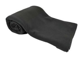 Ecottonworks Polyester Polar Jakarlı Süngersiz Düz Antrasit Üçlü Koltuk Örtüsü 200x220 cm
