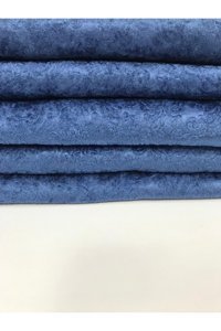 Moda Perde Polyester Süngerli Düz Mavi Tekli Koltuk Örtüsü 170x210 cm