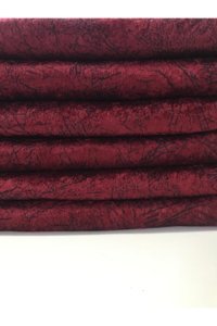 Moda Perde Polyester Süngerli Çizgili Bordo Tekli Koltuk Örtüsü 170x210 cm