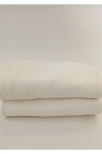 Ceyizimdekor Polyester Polar Jakarlı Süngerli Bej Üçlü Koltuk Örtüsü 180x215 cm
