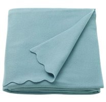 Ikea Polyester Polar Süngersiz Düz Mavi Tekli Koltuk Örtüsü 120x160 cm