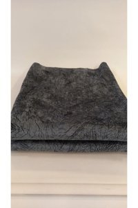 Ceyizimdekor Polyester Polar Jakarlı Süngerli Gri Üçlü Koltuk Örtüsü 175x215 cm