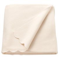 Ikea Polyester Polar Süngersiz Düz Beyaz Tekli Koltuk Örtüsü 120x160 cm