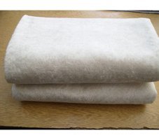 Evren Ev Tekstil Polyester Polar Peluş Süngersiz Düz Bej İkili Koltuk Örtüsü 170x210 cm