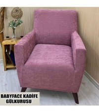 Kılıfsan Pamuklu - Polyester Süngersiz Giydirmeli Yeşil Tekli Koltuk Örtüsü 77x55 cm
