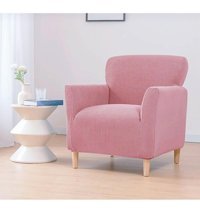 Özmakan Pamuklu - Polyester Likralı Jakarlı Süngersiz Petek Desenli Giydirmeli Pembe Tekli Koltuk Örtüsü 80x120 cm
