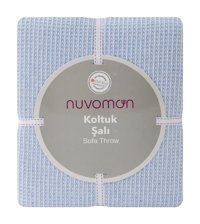 Nuvomon Pamuklu - Polyester Süngersiz Bej Tekli Koltuk Örtüsü 170x226 cm