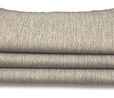 Fabric Hill's Prime Keten Polyester Gri Koltuk Örtüsü 100x140 cm