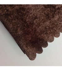 Baladi Home Kadife Süngerli Mermer Desenli Kahverengi Tekli Koltuk Örtüsü 170x210 cm