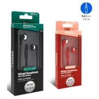 Acl K1-54 Silikonlu Mikrofonlu 3.5 Mm Jak Kablolu Kulaklık Siyah