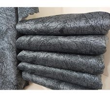 Enti Ev Tekstili Polyester Jakarlı Süngerli Antrasit Üçlü Koltuk Örtüsü 170x200 cm
