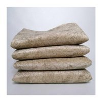 Deneme Zamanı Polyester Polar Jakarlı Süngerli Beyaz Üçlü Koltuk Örtüsü 175x215 cm