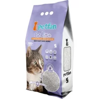 Petfan Lavanta Kokulu Topaklanan İnce Taneli Bentonit Kedi Kumu 5 lt