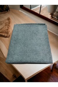 Siyah Home Tekstil Bambu - Pamuklu Polar Süngersiz Düz Yeşil Tekli Koltuk Örtüsü 180x220 cm